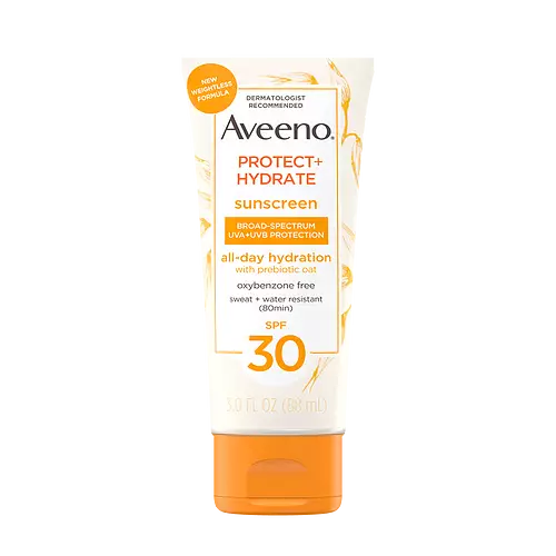 Aveeno Protect + Hydrate Sunscreen Broad Spectrum Body Lotion SPF 30