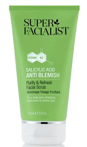 Super Facialist Salicylic Acid Anti-Blemish Face Scrub