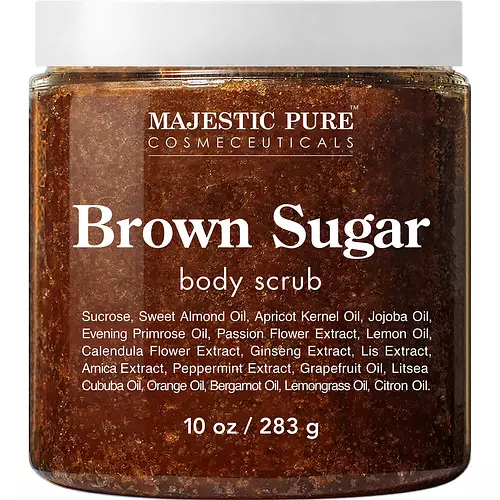 Majestic Pure Cosmeceuticals Brown Sugar Body Scrub