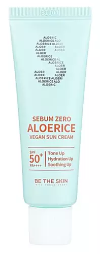 Be The Skin Sebum Zero Aloerice Vegan Sun Cream SPF 50+ PA++++
