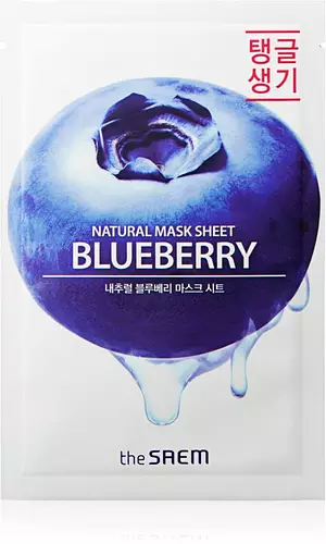 The Saem Natural Mask Sheet Blueberry