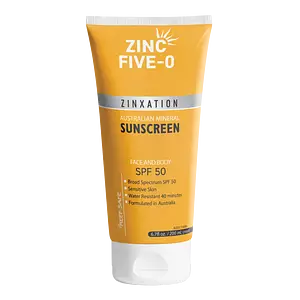 Zinc Five-0 Mineral Face And Body Sunscreen SPF 50
