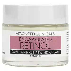 Advanced Clinicals Encapsulated Retinol Rapid Wrinkle Rewind Cream