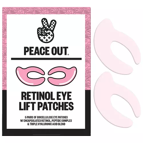 Peace Out Retinol Eye Left Eye Patches