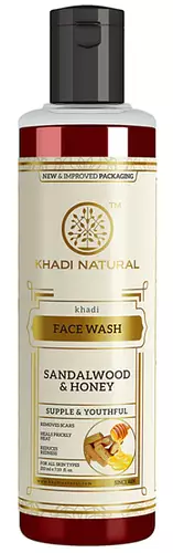 Khadi Natural Sandalwood & Honey Face Wash