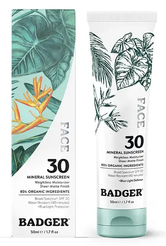 Badger Face Mineral Sunscreen SPF 30