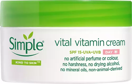 Simple Skincare Kind to Skin Vital Vitamin Day Cream SPF 15