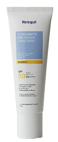 Re’equil Ultra Matte Dry Touch Sunscreen SPF 50