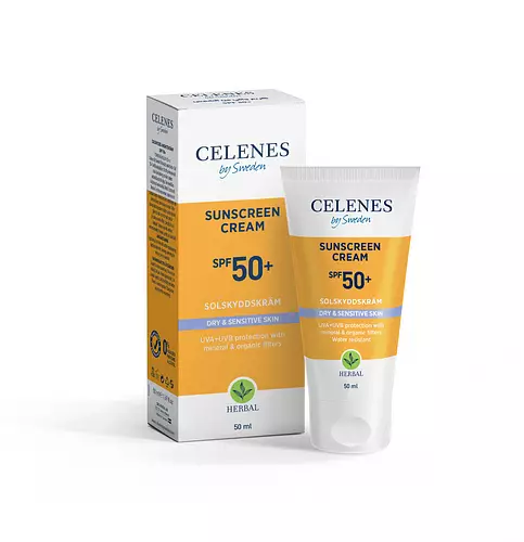 Celenes by Sweden Herbal Sunscreen Dry and Sensitive Skin SPF 50