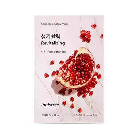 innisfree Squeeze Energy Mask Pomegranate