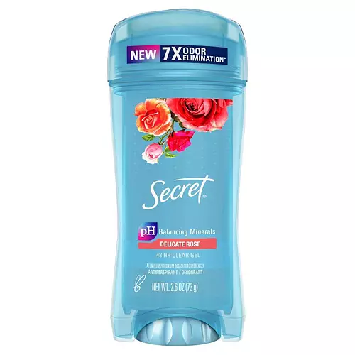 Secret Fresh Clear Gel Antiperspirant Deodorant Delicate Rose