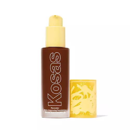 Kosas Revealer Skin-Improving Foundation SPF 25 Rich Deep Neutral Olive 430
