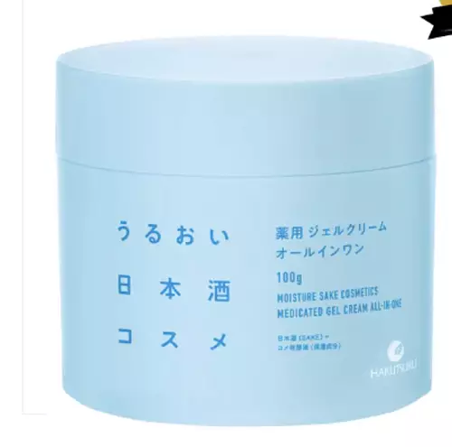 Hakutsuru Moisturizing Sake Cosmetics Medicated Gel Cream 100g