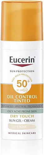Eucerin Sun Face Oil Control Tinted SPF 50+ Light