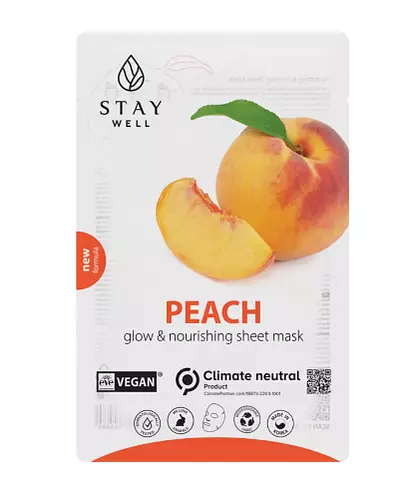 Stay Well Climate Neutral Face Mask Peach