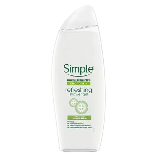 Simple Skincare Kind to Skin Refreshing Shower Gel VS Aveeno Skin