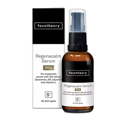 FaceTheory Regenacalm Serum S1 Pro with 3% Encapsulated Retinoid and Liquorice