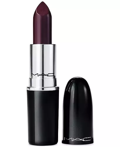 Mac Cosmetics Lustreglass Sheer-Shine Lipstick Succumb to Plum