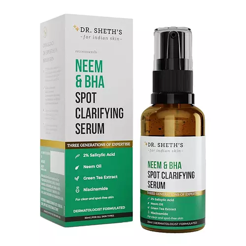 Dr. Sheth's Neem And BHA Spot Clarifying Serum