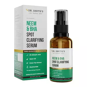 Dr. Sheth's Neem And BHA Spot Clarifying Serum
