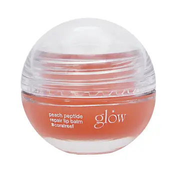 glow Peach Peptide Repair Lip Balm #Coralreef