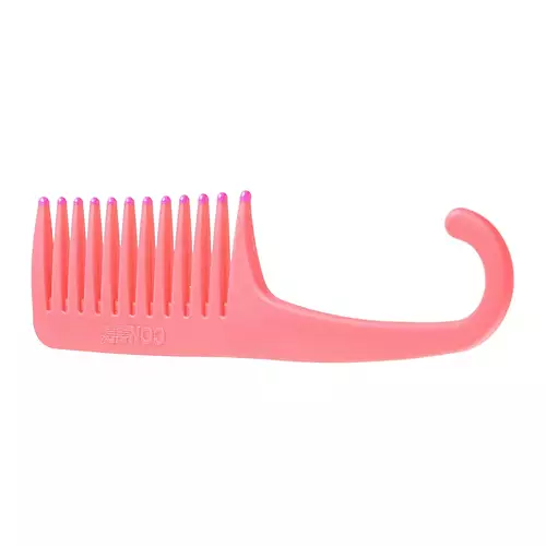 Conair Detangle & Smooth Hanging Shower Comb Pink