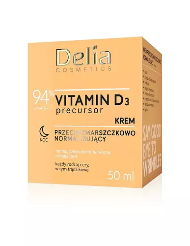 Delia Cosmetics Vitamin D3 Precursor Night Cream