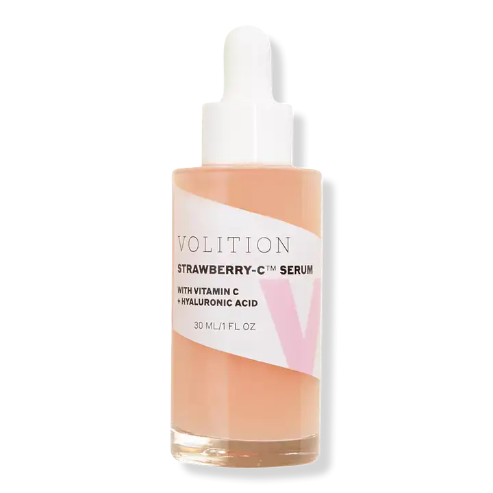 Volition Beauty Strawberry-C Brightening Serum with Vitamin C + Hyaluronic Acid