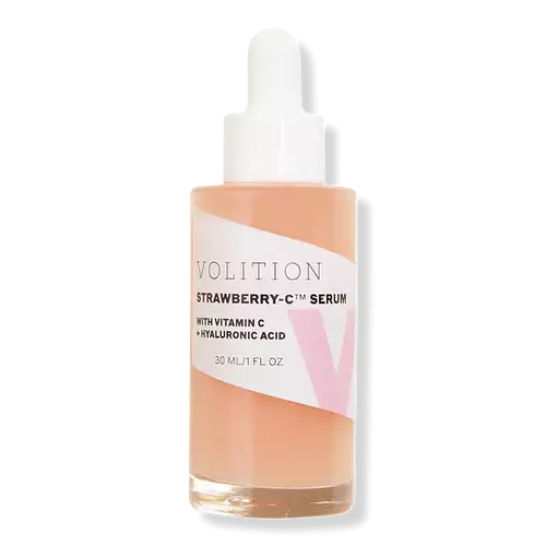 Volition Beauty Strawberry-C Brightening Serum with Vitamin C + Hyaluronic Acid