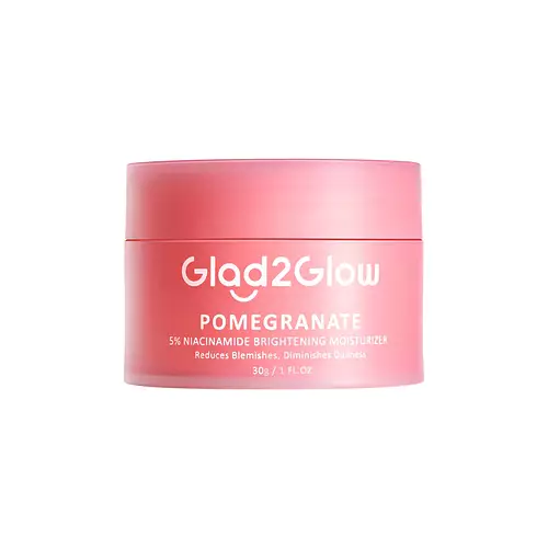 Glad2Glow Pomegranate 5% Niacinamide Brightening Moisturizer