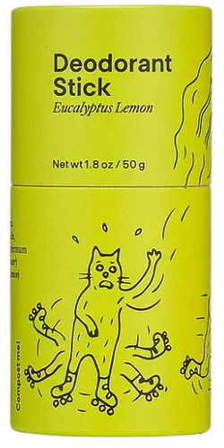 Meow Meow Tweet Deodorant Stick Eucalyptus Lemon