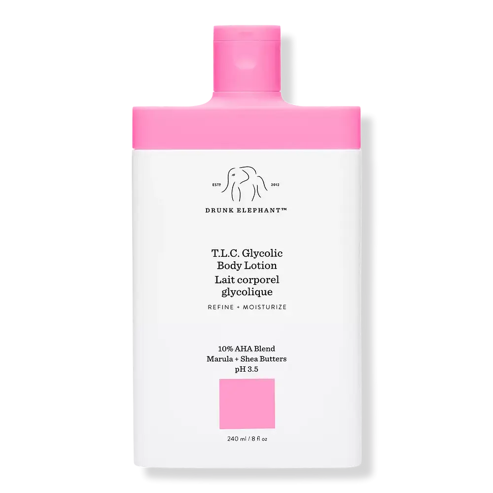 Drunk Elephant T.L.C. Glycolic Body Lotion (Ingredients Explained)