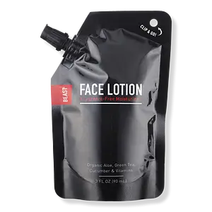 Beast Travel Size Face Lotion Pouch