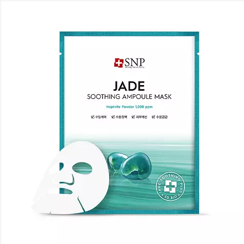 SNP Jade Soothing Ampoule Mask