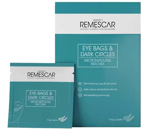 Remescar Eye Bags And Dark Circles Microneedling Patches