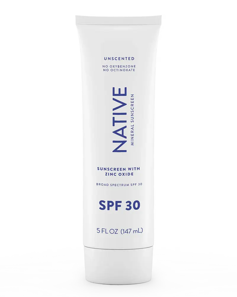 Native Body Mineral Sunscreen SPF 30 Unscented