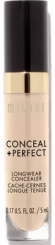Milani Conceal + Perfect Longwear Concealer 110 Nude Ivory