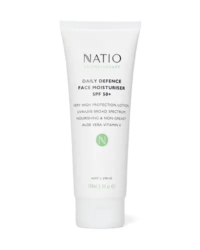 Natio Aromatherapy Daily Defence Face Moisturiser SPF 50+