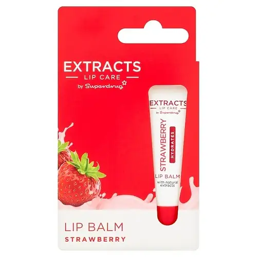 Superdrug Extracts Lip Balm Strawberry