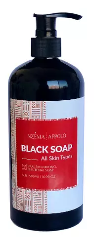 Nzema Appolo Liquid Black Soap