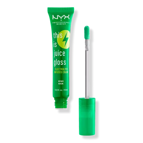 NYX Cosmetics This is Juice Gloss Hydrating Lip Gloss Kiwi Kick