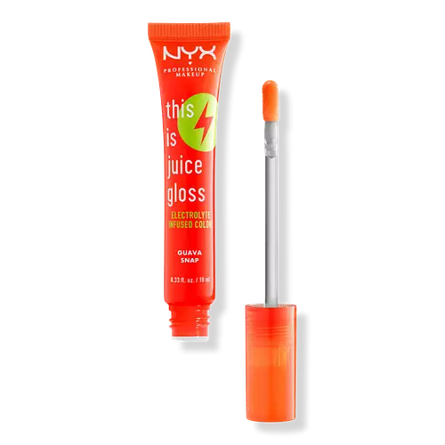 NYX Cosmetics This is Juice Gloss Hydrating Lip Gloss Guava Snap