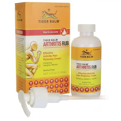 Tiger Balm Arthritis Rub Pain Relieving Cream