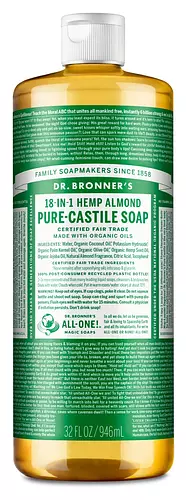 Dr. Bronner's Pure-Castile Liquid Soap Almond