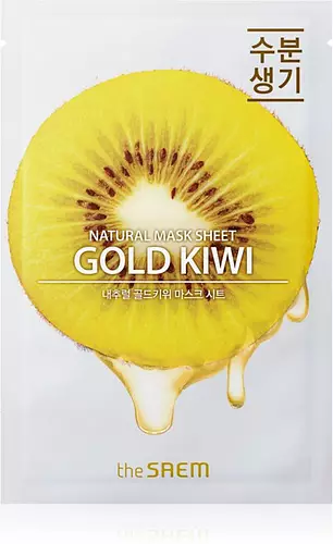 The Saem Natural Mask Sheet Gold Kiwi