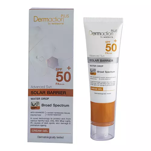 Dermaction Plus by Watsons Advanced Sun Water Drop Cream Gel SPF 50