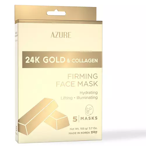 Azure 24K Gold & Collagen Firming Sheet Face Mask