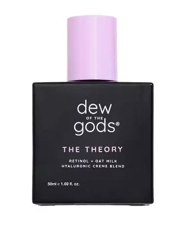 dew of the gods The Theory Retinol + Oat Milk Hyaluronic Creme Blend