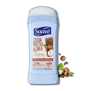 Suave Invisible Solid Antiperspirant Deodorant - Cocoa Butter & Shea