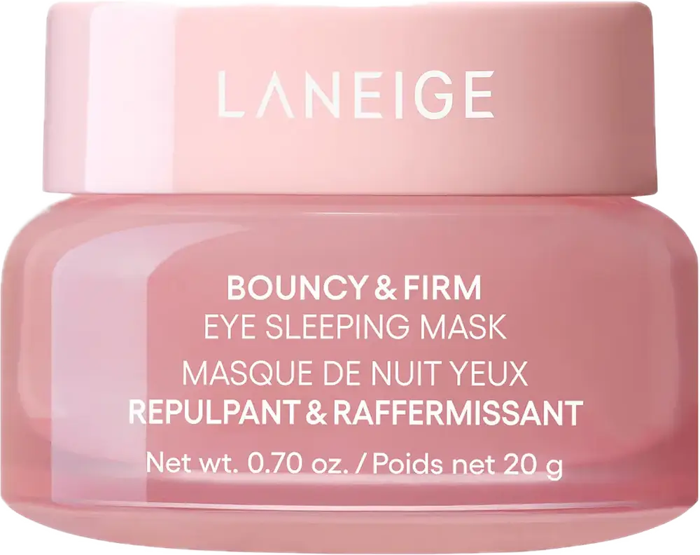 Laneige Bouncy & Firm Eye Brightening Sleeping Mask with Peony + Collagen Complex